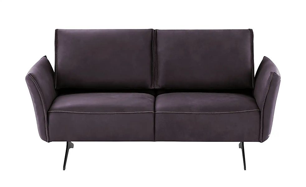 KOINOR Ledersofa  Vineto ¦ lila/violett ¦ Maße (cm): B: 176 H: 110 T: 88.0 günstig online kaufen