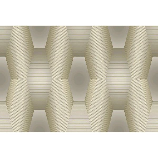 Bricoflor 3D Tapete Futuristisch Vlies Fototapete Geometrisch Ideal für Bür günstig online kaufen