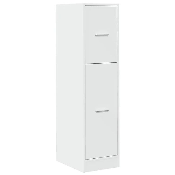 vidaXL Apothekerschrank Weiß 30x41x118 cm Holzwerkstoff 855160 günstig online kaufen