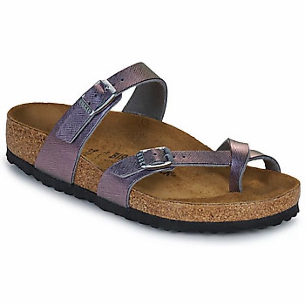 BIRKENSTOCK  Pantoffeln Mayari BF Saffiano Iridescent Viola günstig online kaufen