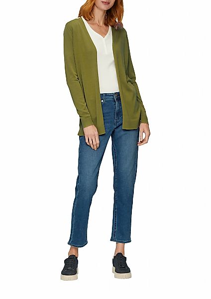 s.Oliver Strickjacke Feinstrick ohne Verschluss günstig online kaufen
