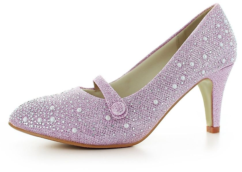White Lady 824 perlenbesetzte Brautschuhe Pumps günstig online kaufen