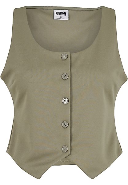 URBAN CLASSICS Steppweste "Urban Classics Ladies Jersey Vest" günstig online kaufen