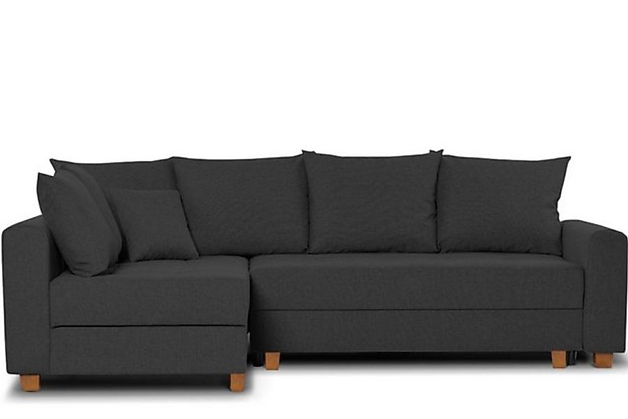 KONSIMO Ecksofa REVO Ecksofa mit 2 bettkasten, mit universelle Ottomane, Ki günstig online kaufen