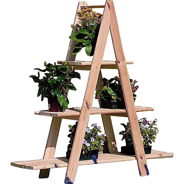promadino Blumenständer "Blummentreppe", BxTxH: 101x31x113 cm günstig online kaufen