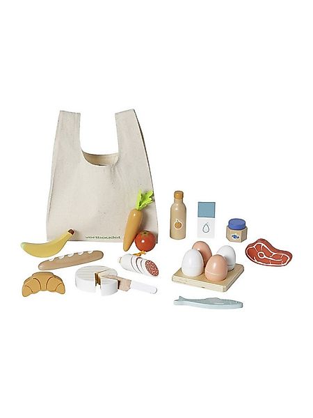 vertbaudet Spielküche Kinder Lebensmittel-Spielset aus Holz FSC® Holz günstig online kaufen