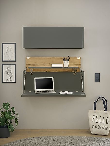 INOSIGN Büromöbel-Set CiTY/GiRON, (Set, 2-tlg), Wandsekretär, Home Office günstig online kaufen