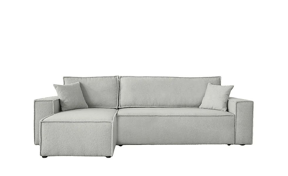 Ecksofa mit Schlaffunktion Carl ¦ grau ¦ Maße (cm): B: 244 H: 82 Polstermöb günstig online kaufen