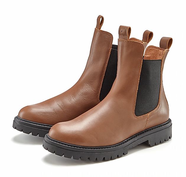 Elbsand Stiefelette "Chelseaboots, Schlupfstiefel, Bikerboots, Sommerstiefe günstig online kaufen