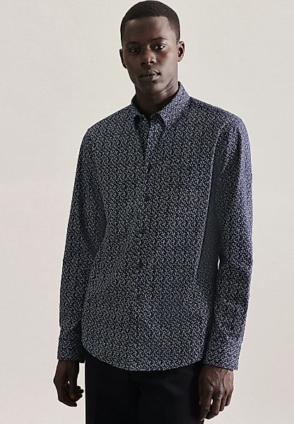 seidensticker Businesshemd "Schwarze Rose" Regular 1/1 Button-Down-Kragen D günstig online kaufen