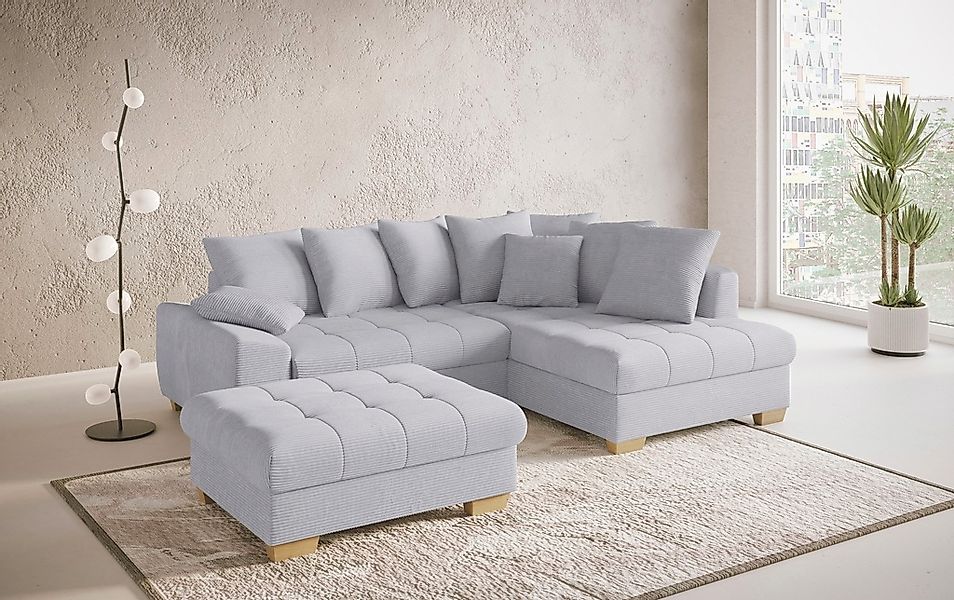 Mr. Couch Hocker "Nikita II" passend zu der Garnitur, wahlweise mit Kaltsch günstig online kaufen