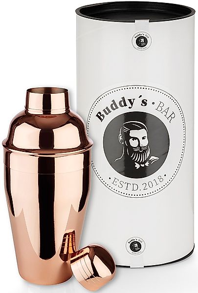 Buddy's Cocktail Shaker »Buddy´s Bar«, hochwertiger 500 ml Bar-Shaker „Clas günstig online kaufen