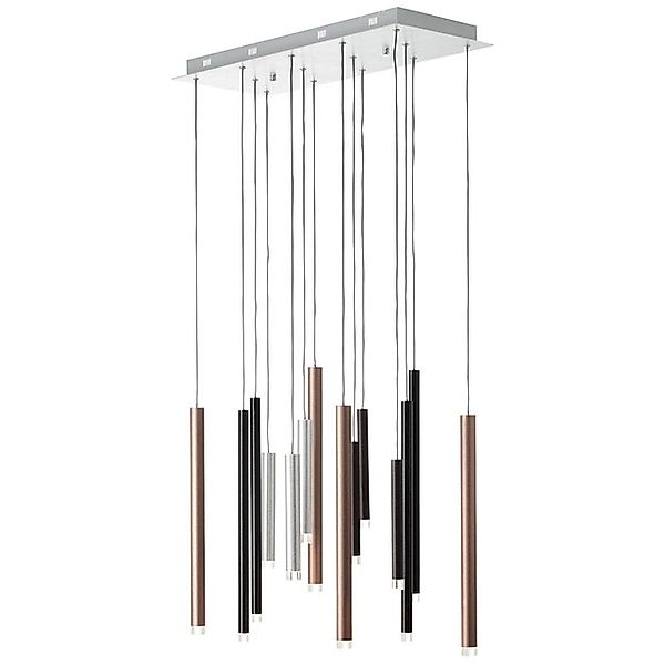 Brilliant Pendelleuchte »Cembalo«, 14 flammig, Leuchtmittel LED-Modul   LED günstig online kaufen