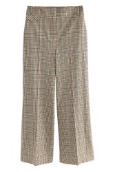 Next Palazzohose Karierte Hose mit weitem günstig online kaufen