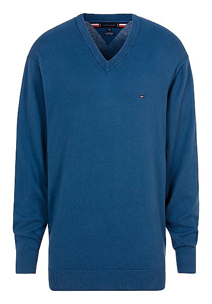 Tommy Hilfiger Big & Tall Strickpullover "BT-PIMA ORG CTN CASHMERE VNCK-B" günstig online kaufen