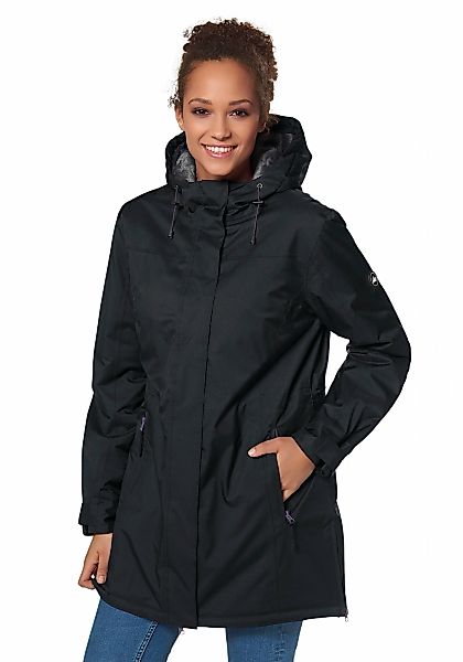 Polarino Outdoorjacke "Große Größen", mit Kapuze, Atmungsaktiv, winddicht, günstig online kaufen