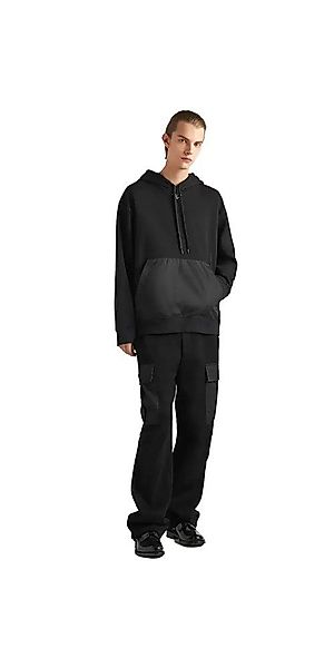 PRADA Rundhalspullover Prada Kapuzenpullover aus Baumwollfleece günstig online kaufen