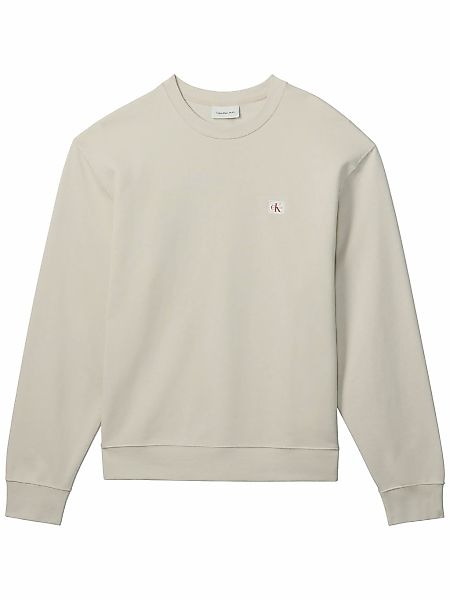 Calvin Klein Jeans Sweatshirt "400GSM TRRY BDG CRWN", Mit Rundhalsausschnit günstig online kaufen