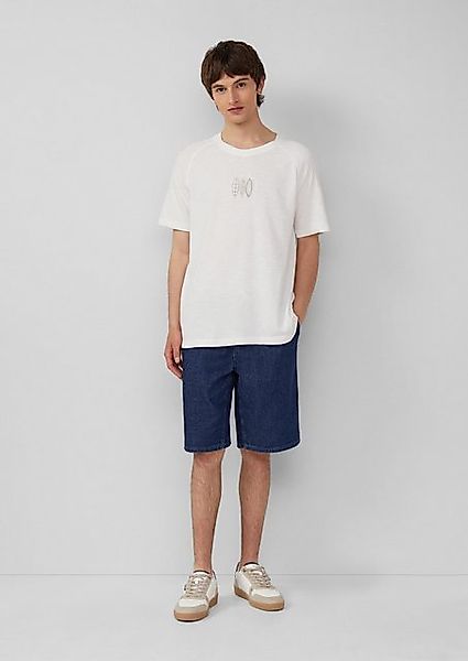 s.Oliver Stoffhose Jeans-Bermuda / Comfort Fit / Mid Rise / Tunnelzug günstig online kaufen