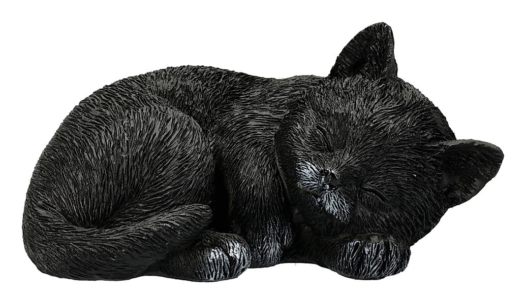 Figuren Shop GmbH Tierfigur Schwarze Katzenfigur günstig online kaufen
