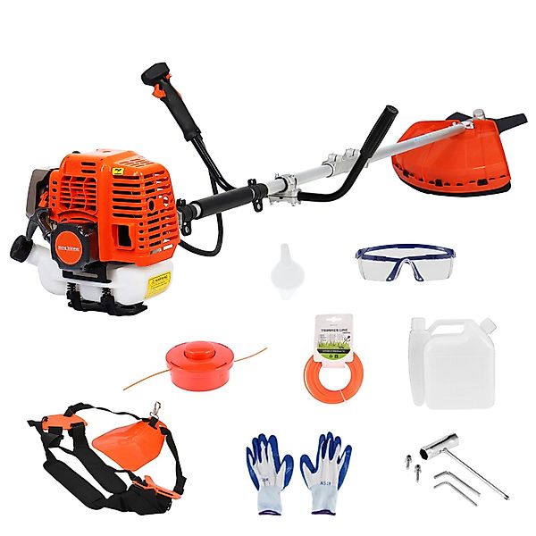Rutaqian Benzinrasenmäher 52cc Benzin Motorsense, 2 günstig online kaufen