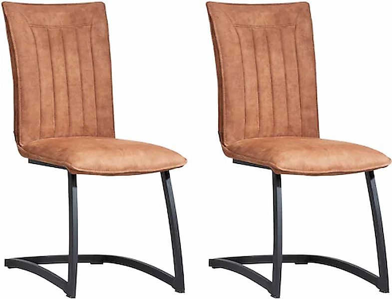 OMG Design Freischwinger »Amara«, (Set), 2 St., Stoff, Esszimmerstuhl, Küch günstig online kaufen