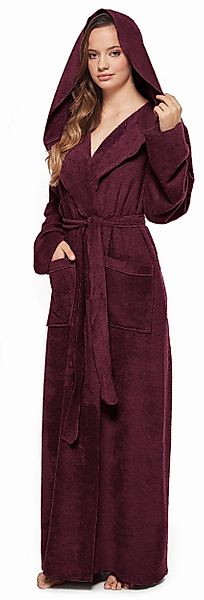 Arus Damenbademantel Angel, extra lang, mit günstig online kaufen