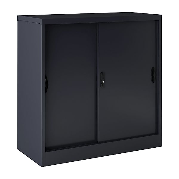 en.casa Aktenschrank »Rieti« Büroschrank Stahl 90x40x90 günstig online kaufen