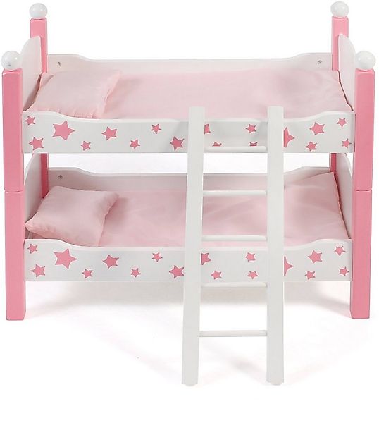 CHIC2000 Puppenbett Stars Pink, auch als zwei Einzelbetten verwendbar günstig online kaufen