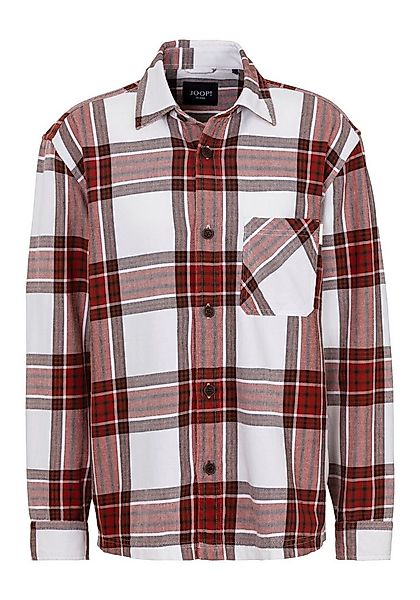 Joop Jeans Langarmhemd Hagon mit Karomuster günstig online kaufen