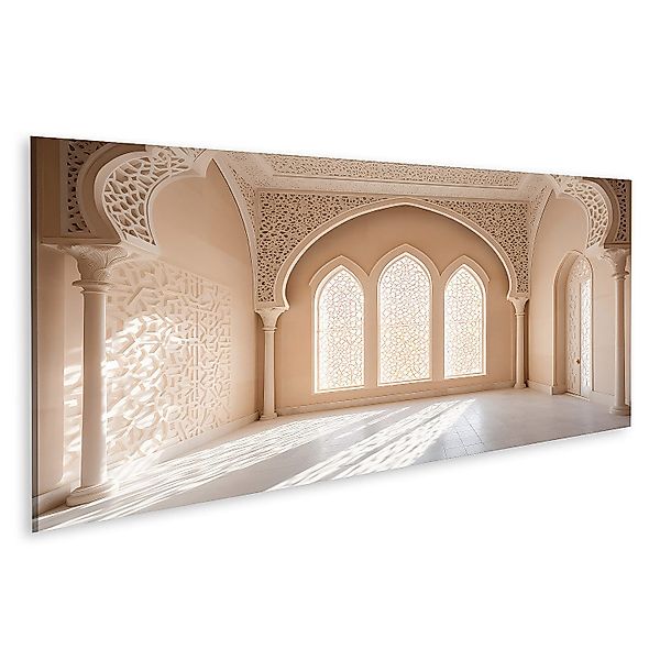 islandburner Leinwandbild Innen Schöne Islamische Moschee günstig online kaufen