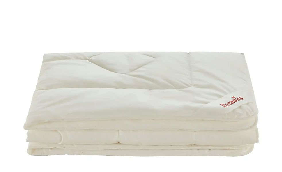 Paradies Leichtsteppbett  Kosmo Bio ¦ weiß ¦ Maße (cm): B: 135 Bettwaren > günstig online kaufen