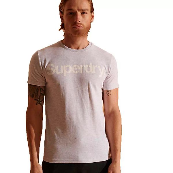 Superdry Core Logo Ns Kurzarm T-shirt XL Ice Marl günstig online kaufen