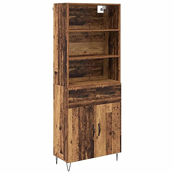 vidaXL Highboard mit Schubladen 2-Tlg Altholz Holzwerkstoff 3415720 günstig online kaufen