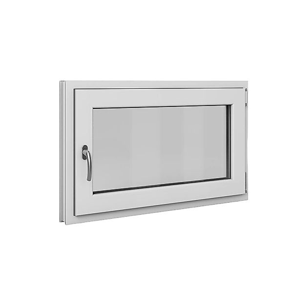 Roro Fenster Basic Kunststoff-Profil Weiß 100 cm x 60 cm DIN R günstig online kaufen