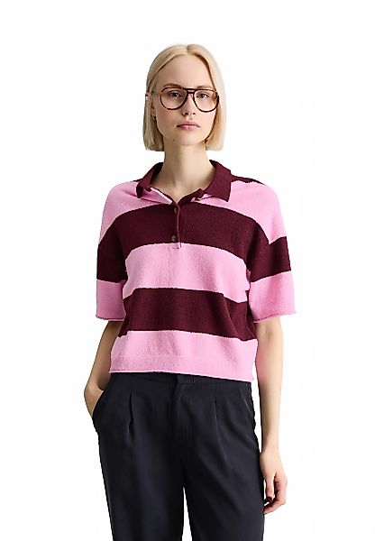 Marc OPolo DENIM Poloshirt "aus Crinkled Organic Cotton-Mix" günstig online kaufen