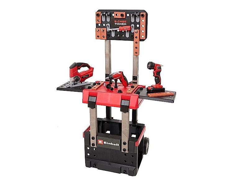 Happy People Spielwerkbank Einhell KIDS E-Case Kinder Werkbank (110 Teile), günstig online kaufen