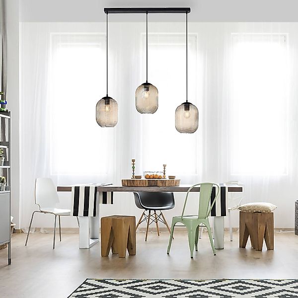 Paul Neuhaus Pendelleuchte "SHITAKE" E27 1 Stk. günstig online kaufen