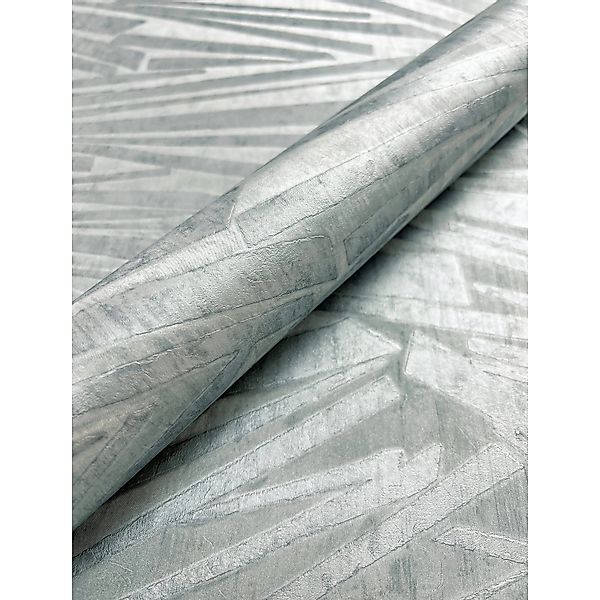Newroom Vliestapete Deverell Silver Linien Glamour FSC® günstig online kaufen