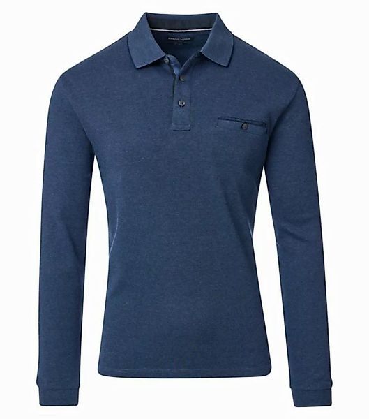 CASAMODA Langarm-Poloshirt CASAMODA Polo-Shirt Langarm gestreift günstig online kaufen