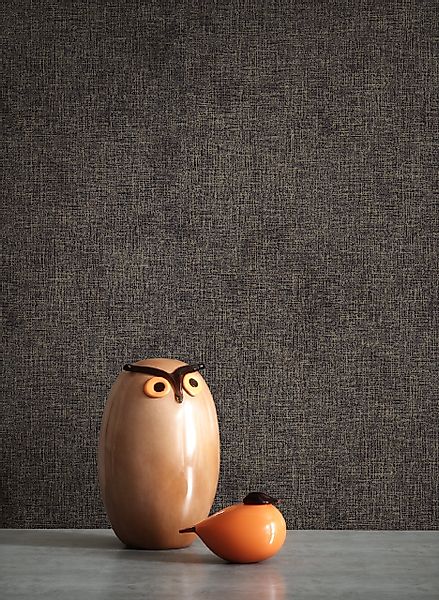 Newroom Vliestapete, Schwarz Tapete Struktur Modern günstig online kaufen