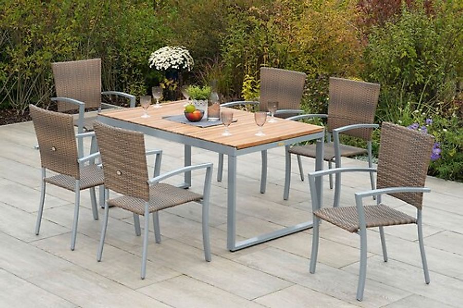 MERXX Garten-Essgruppe »Savona« 7 Stk. tlg. günstig online kaufen