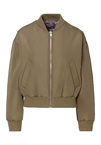 BOSS ORANGE Wendejacke "Pikomba Premium Damenmode" mit BOSS Logo-Badge, Blo günstig online kaufen