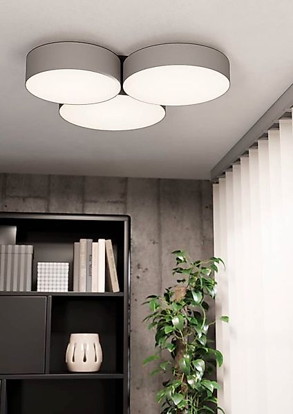 EGLO Deckenleuchte »BARBANO-Z« LED-Modul 1 Stk. RGB   warmweiß - kaltweiß A günstig online kaufen