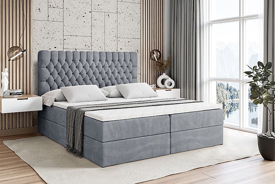 ALTDECOR Boxbett SERENE (Multipocket-Matratze H4, H3 Matratze Bonellfederun günstig online kaufen