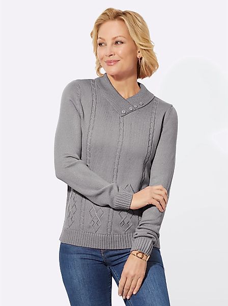 Classic Basics V-Ausschnitt-Pullover "Pullover" günstig online kaufen