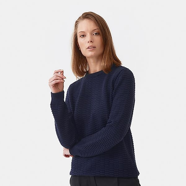 Gestrickter Relief Pullover günstig online kaufen