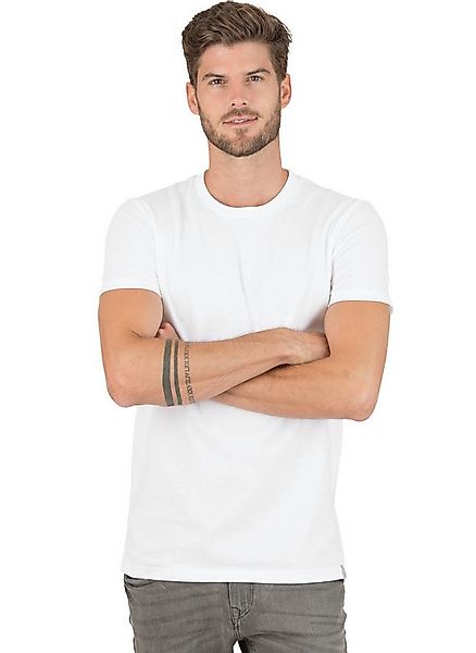 Trigema T-Shirt TRIGEMA Slim Fit T-Shirt aus DELUXE Baumwolle (1-tlg) günstig online kaufen