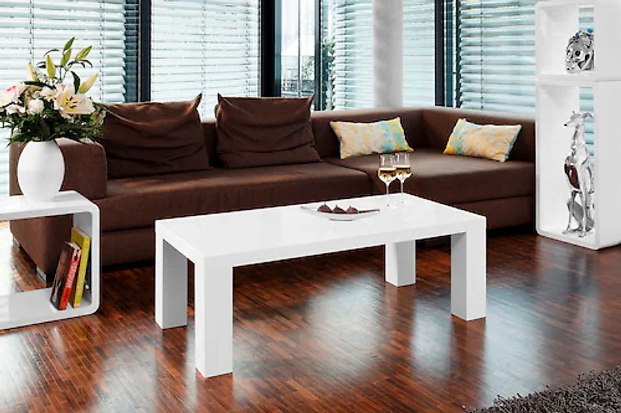 SalesFever Couchtisch »- im puristischen Stil« Stilvoll Hochglanz: Rechteck günstig online kaufen