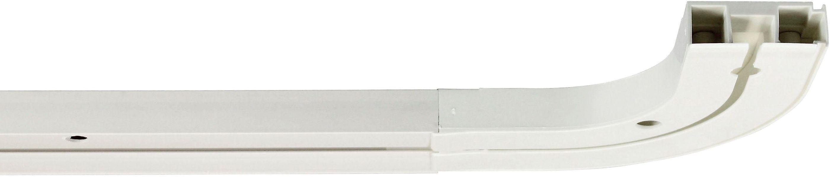 GARESA Gardinenschiene »Kunststoffschiene CREDO«, 1 läufig-läufig, Wunschma günstig online kaufen